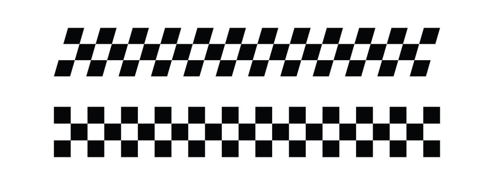 Race Flag Design Vector Illustration
