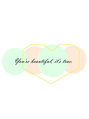 Vector image for cards, invitations, banners.