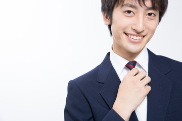 男子高校生ポートレート