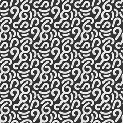 Simple seamless pattern. Black and white background. Perfect for your design: fabric, wallpaper, background image, wrapping paper