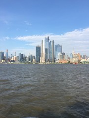 Naklejka premium city skyline