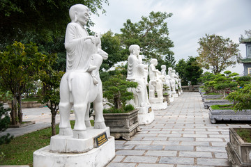 Obraz premium The statue of buddha in at Chua Linh Ung Bai But Temple (Lady Buddha Temple), Da Nang, Central Vietnam