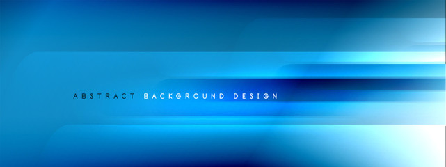 Motion concept neon shiny lines on liquid color gradients abstract backgrounds. Dynamic shadows and lights templates for text