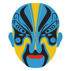 
A cool colorful vector of festive mask
