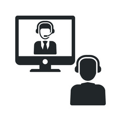 Video conference icon