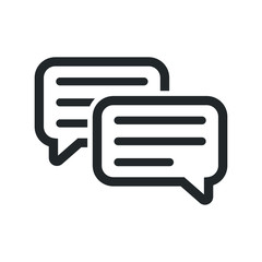 Chat, Communication icon