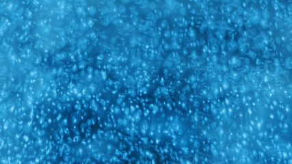 Abstract dark blue bokeh background. Winter Christmas background. Blurring
