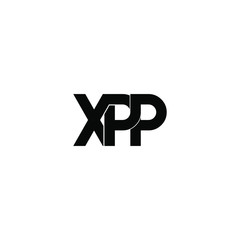 xpp letter original monogram logo design