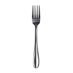 fork on a white isolated background