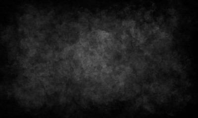 black deep monochrome simple grunge background, discreet design, basis for decor.
