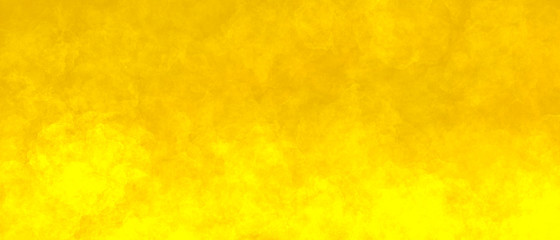 yellow abstract bright grunge background with watercolor effect and color mixing. sunny festive background.