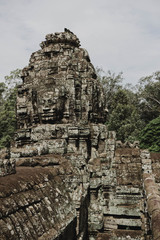 Fototapeta na wymiar bayon temple in angkor
