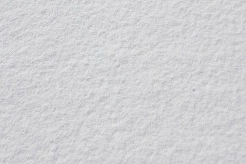 Texture of fresh snow covering the ground in winter .