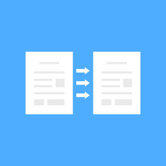 transfer or duplication of documents