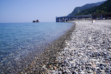 新潟県のヒスイ海岸