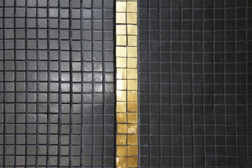 Tiled floor