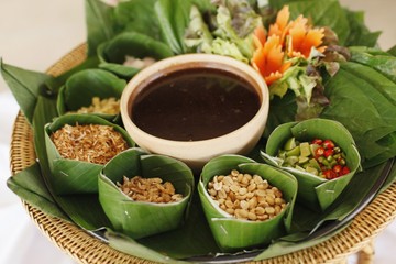 Thai food condiments