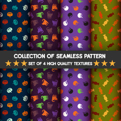 Background and seamless for halloween day.