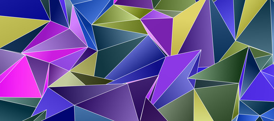 Abstract Low-Poly background. triangulated texture. Design 3d. Polygonal geometrical pattern. Triangular modern style