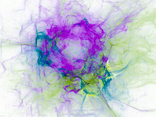 surreal futuristic digital 3d design art abstract background fractal illustration for meditation and decoration wallpaper