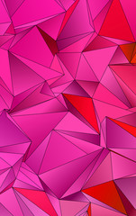 Abstract Low-Poly background. triangulated texture. Design 3d. Polygonal geometrical pattern. Triangular modern style