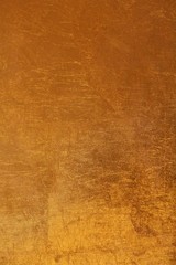 Close-up of gold wallpaper