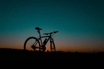 sunset bicycle