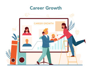 Human resources manager concept. Idea of recruitment and job