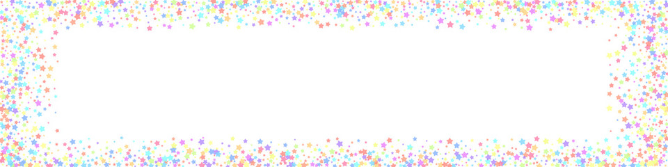 Festive incredible confetti. Celebration stars. Co