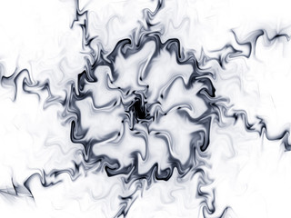 surreal futuristic digital 3d design art abstract background fractal illustration for meditation and decoration wallpaper