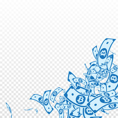 Bitcoin, internet currency notes falling. Messy BT