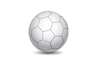 Obraz premium soccer ball isolated on white