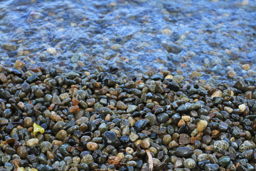 pebbles on the beach