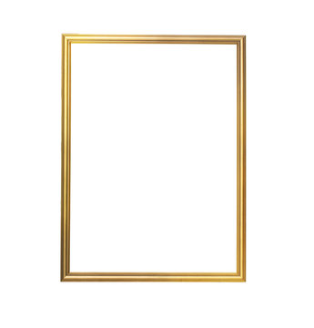 Gold frame,wooden frame
