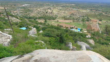 view of the mountain