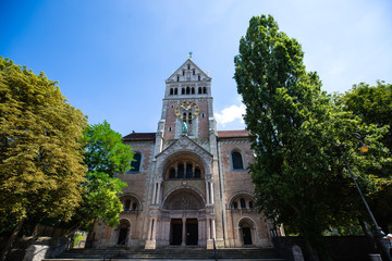 St. Anna Monastery Church in munich, bavaria