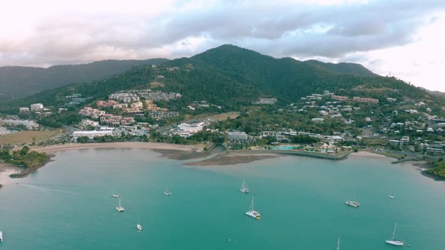 Airlie Beach At Sunset