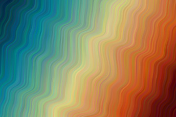 Orange, red and blue waves abstract background. Great illustration for your needs.