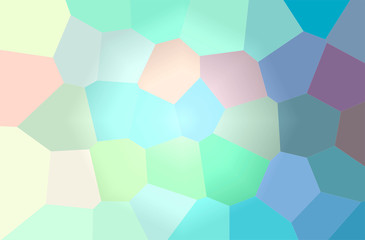 Fototapeta na wymiar Abstract illustration of blue and yellow Giant Hexagon background