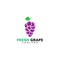 Grapes vector icon illustration design