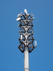 Strahlung Elektrosmog am Funkturm