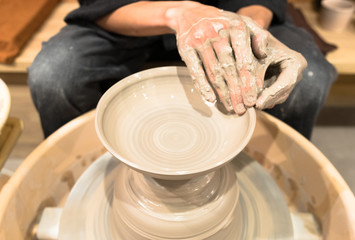 hands of a potter at work2