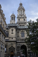 Fototapeta na wymiar Church in paris, france , europe 