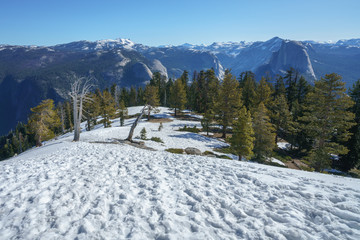 yosemite national park from sentinel dome