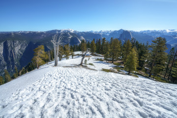 yosemite national park from sentinel dome