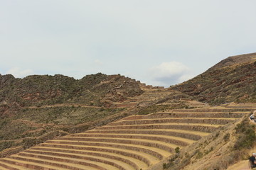 Fototapeta na wymiar Pisac ruins - sacred valley of the inca