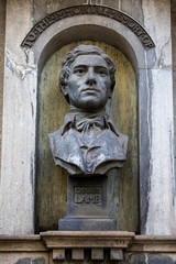 Charles Lamb Monument in London, UK