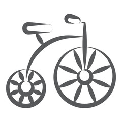  Moncycle icon design, pedal bike vector design   © SmashingStocks
