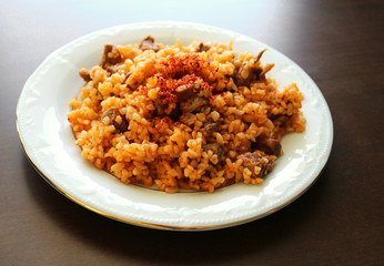 Bulgur pilavi, traditional food