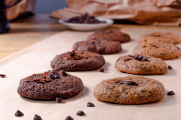 Chocalte chips chewy cookies | Chocolate Cookies | Galletas con chips de chocolate